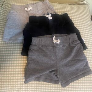 Gerber Cozy Gray Shorts Trio